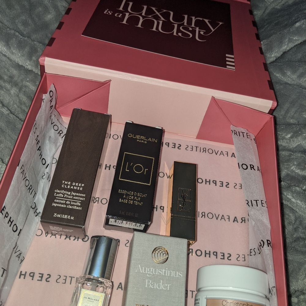 Luxury Sample Box Box--Jo Malone, YSL and more!